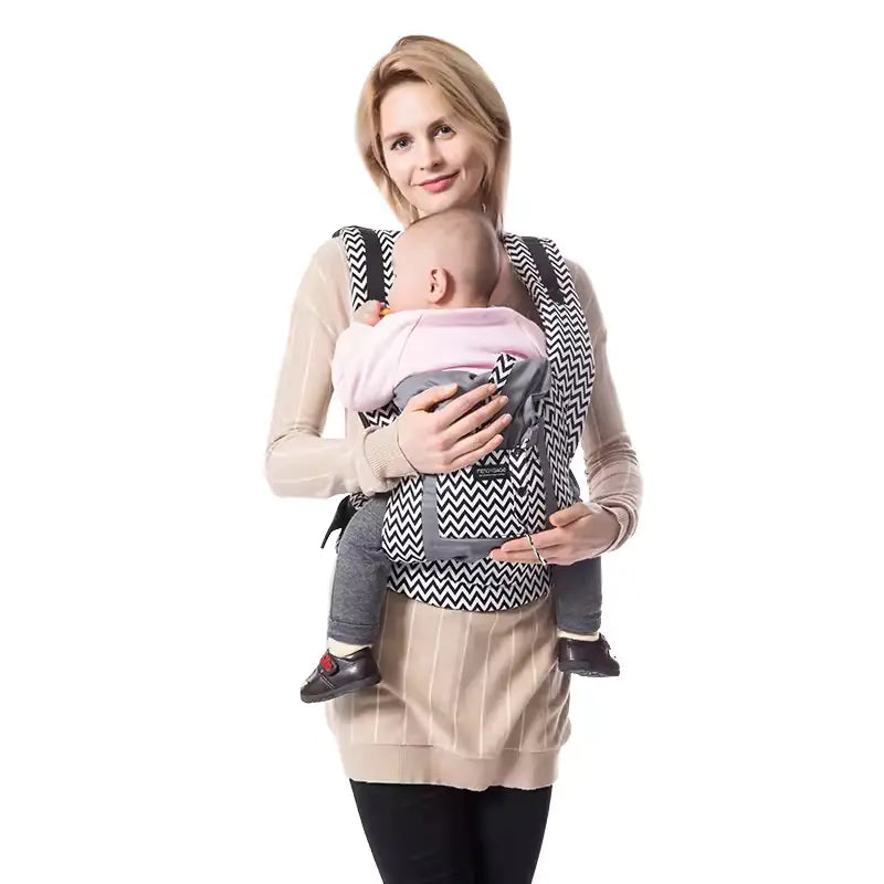 Compact Baby Carrier with Storage Bag for All Seasons