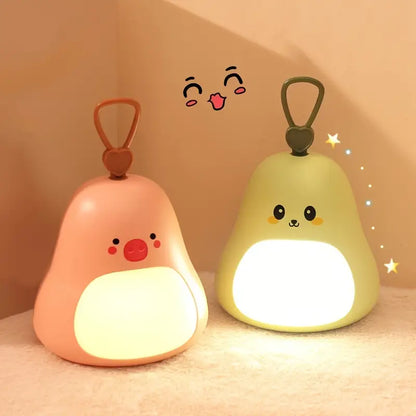 1pc LED Night Light for Nursery Bedroom Decor