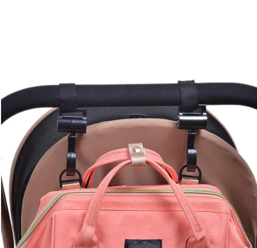 Stroller Hooks for Baby Carriage (Large Hook Set)