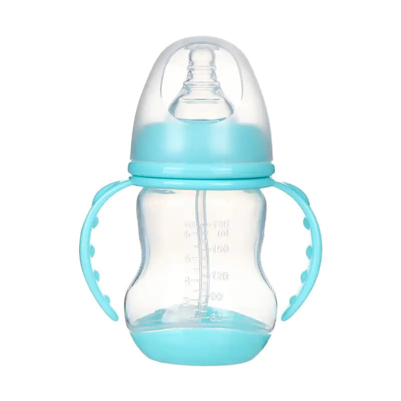 Wide Caliber PP Anti-Colic Baby Bottle with Handle