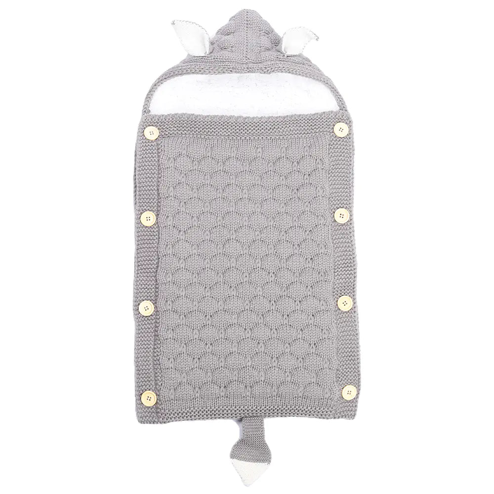 Spring Autumn Baby Knitted Rabbit Ear Sleep Sack