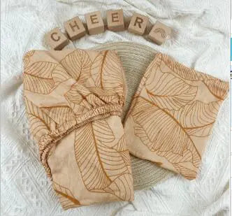 Organic Cotton Baby Cot Sheet - Universal Size (One Piece)