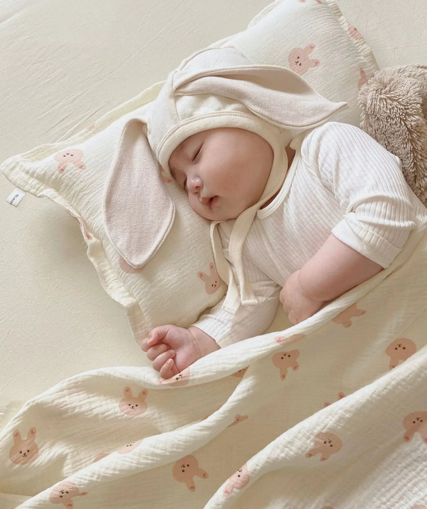 Cartoon Printed Baby Cotton Yarn Cloth Summer Blanket