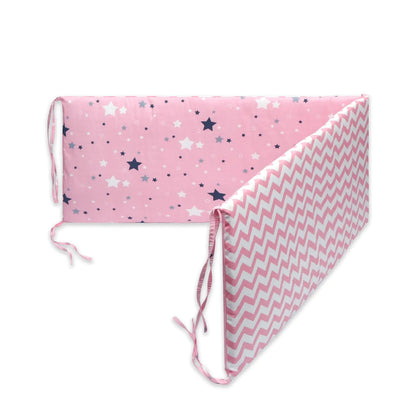 Thick One-Piece Crib Bumper Cushion for Baby Bed