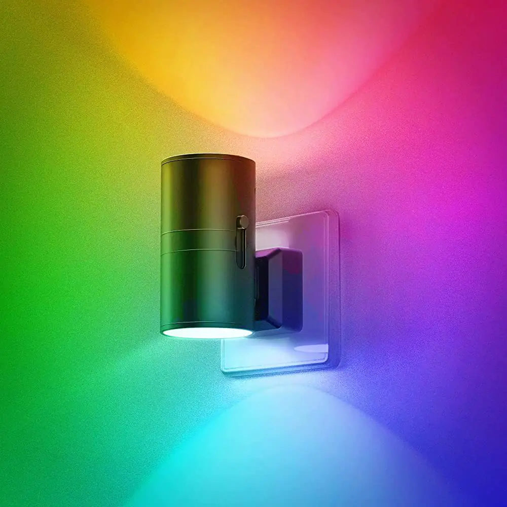 Color Changing LED Cylinder Night Light for Nursery