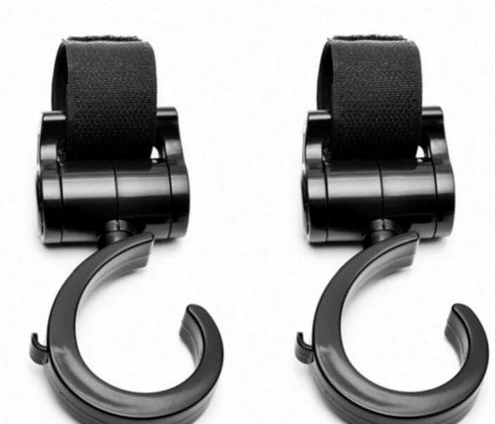 Stroller Hooks for Baby Carriage (Large Hook Set)