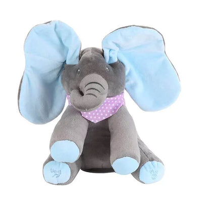Electric Elephant Plush Toy – Interactive Hide and Seek
