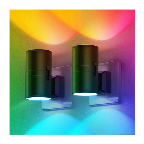 Color Changing LED Cylinder Night Light for Nursery