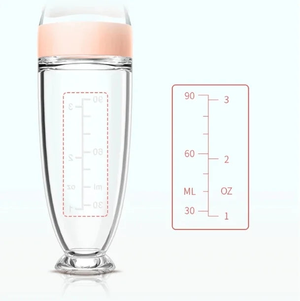 Silicone Squeeze Bottle for Baby Training Spoon