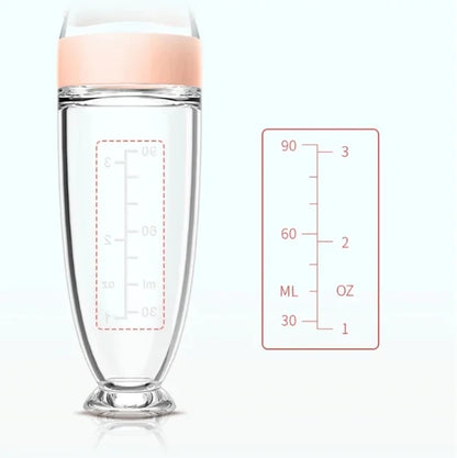Silicone Squeeze Bottle for Baby Training Spoon