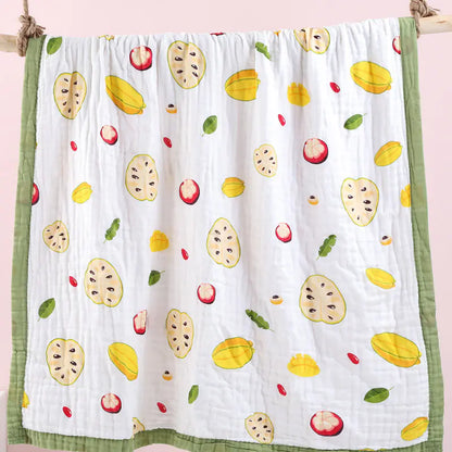 Cotton 6-Layer Baby Gauze Bath Towel Blanket