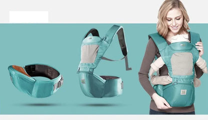 Multifunctional Baby Waist Carrier for All Seasons