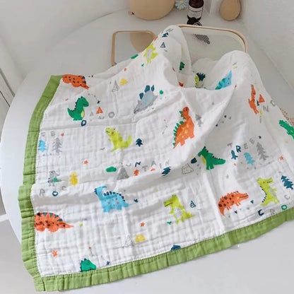 Cotton 6-Layer Baby Gauze Bath Towel Blanket