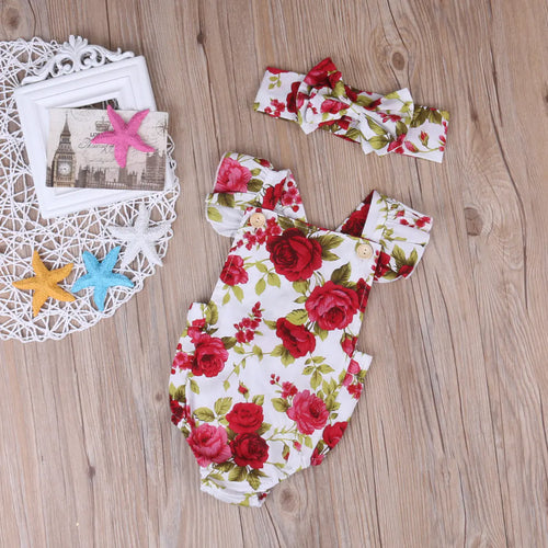 Baby Girl Romper for Christmas
