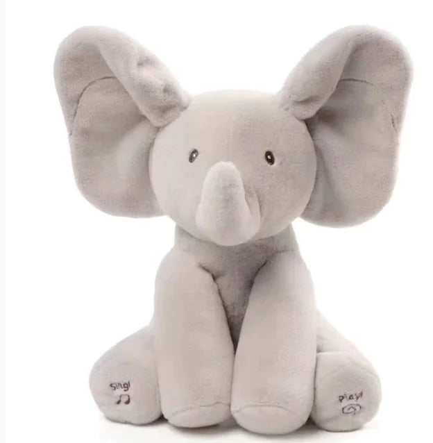 Electric Elephant Plush Toy – Interactive Hide and Seek