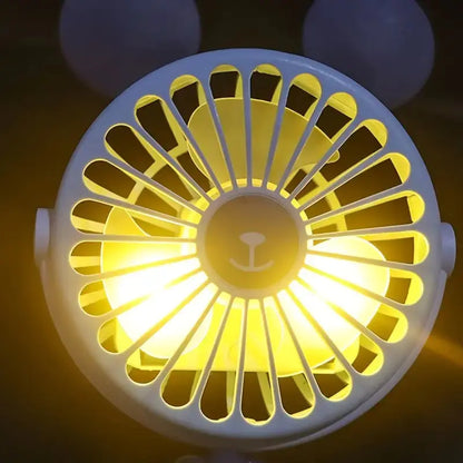Clip-On Baby Stroller USB Fan