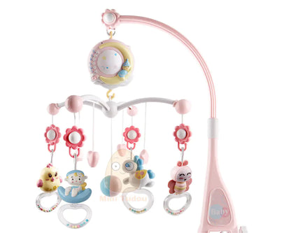 Musical Crib Mobile with Projection for Infants
