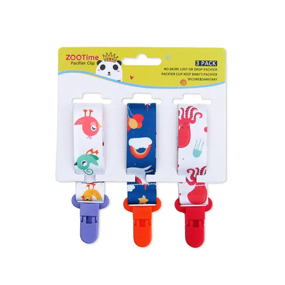 Baby Pacifier Teether Pack of Three