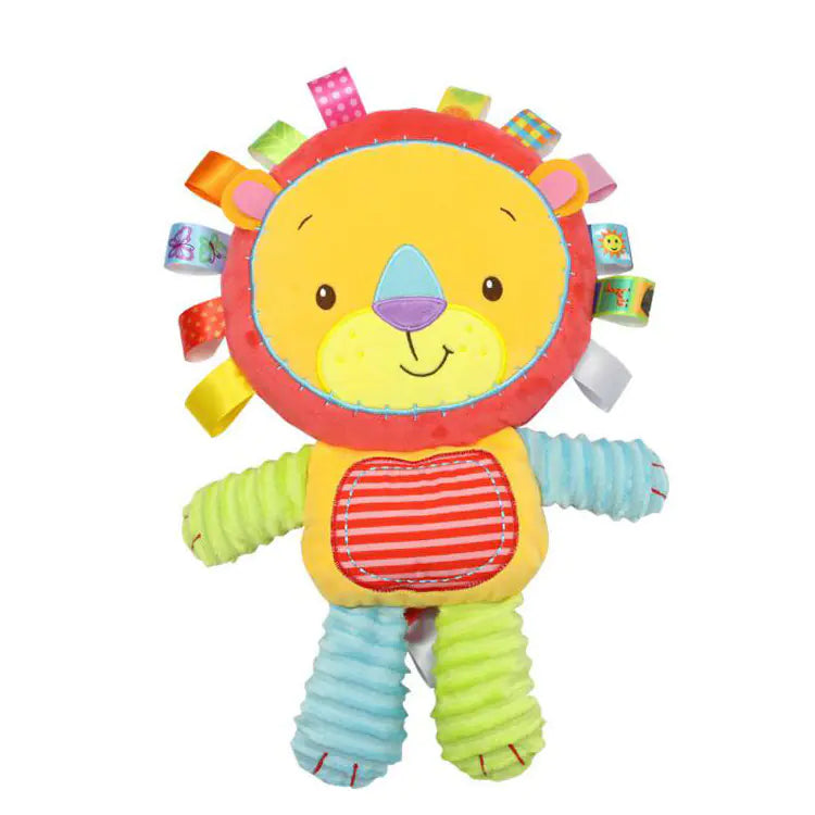 Plush Rattle Comfort Toy for Infants