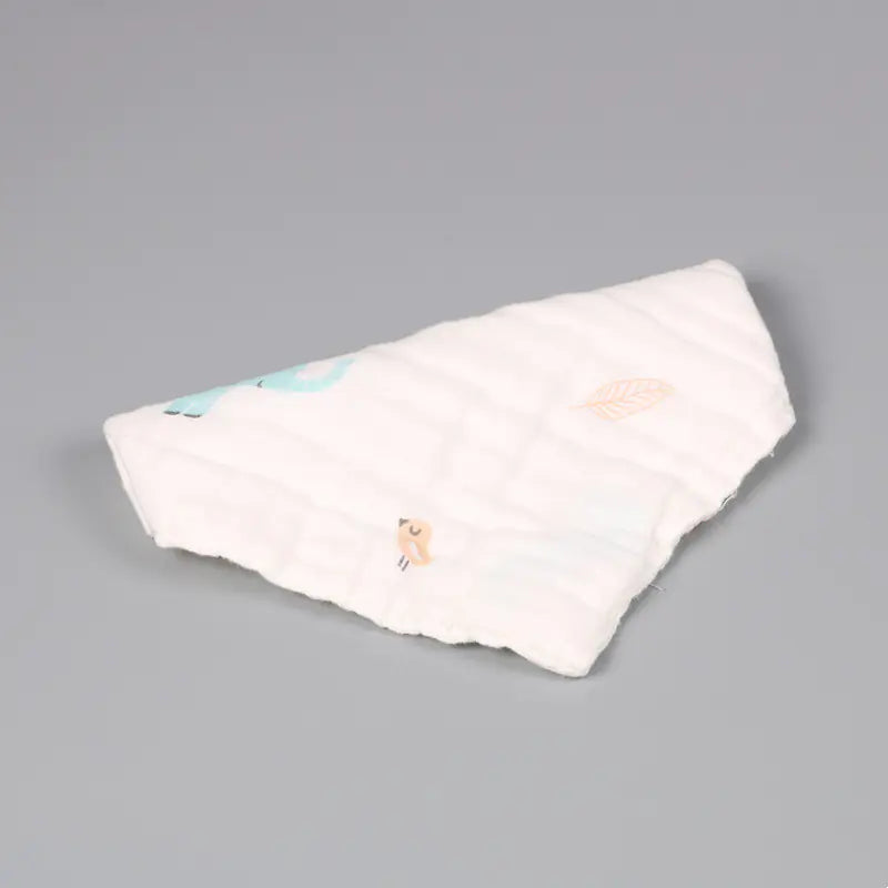 Cotton Triangle Scarf Gauze Towel for Newborns