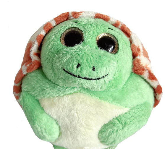 Plush Cartoon Ball with Rattle