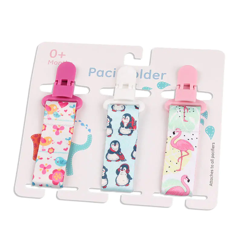 Baby Pacifier Teether Pack of Three