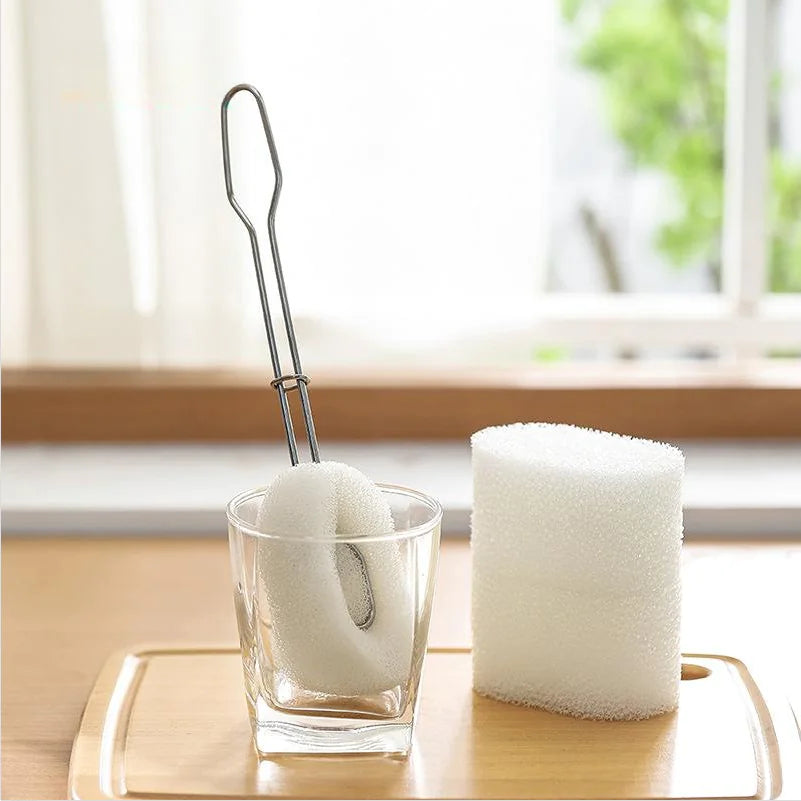 Long Handle Stainless Steel Cup and Bottle Cleaning Brush