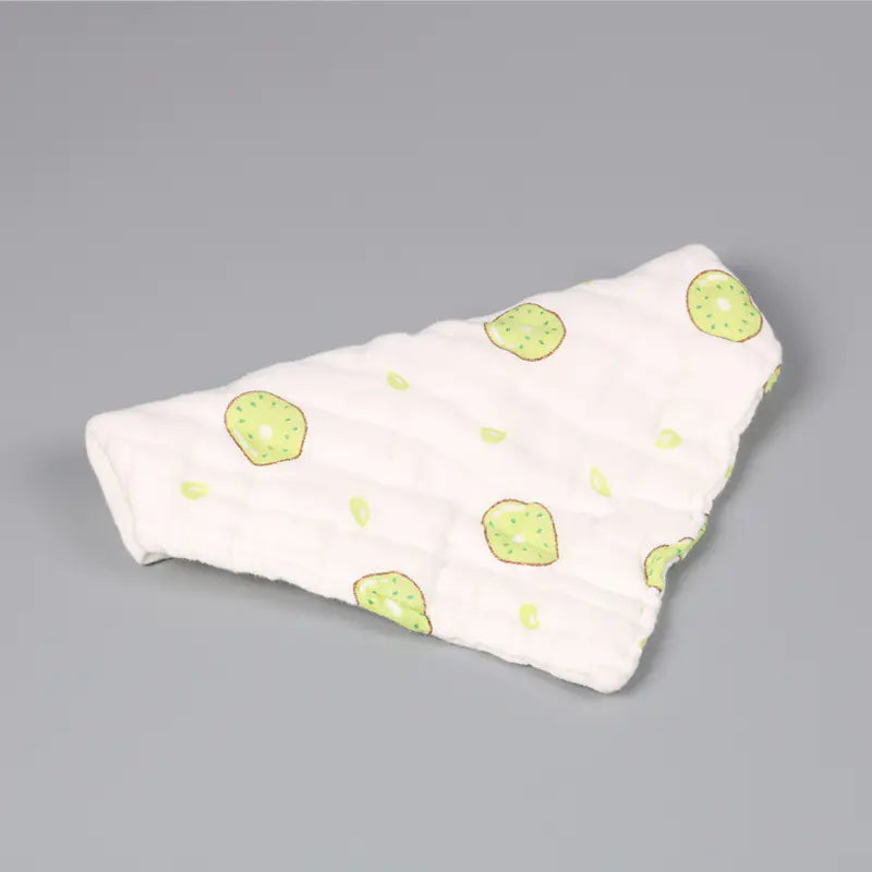 Cotton Triangle Scarf Gauze Towel for Newborns