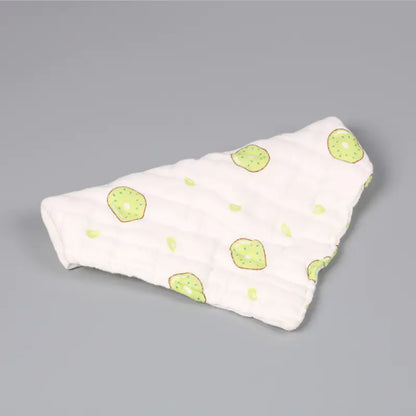 Cotton Triangle Scarf Gauze Towel for Newborns