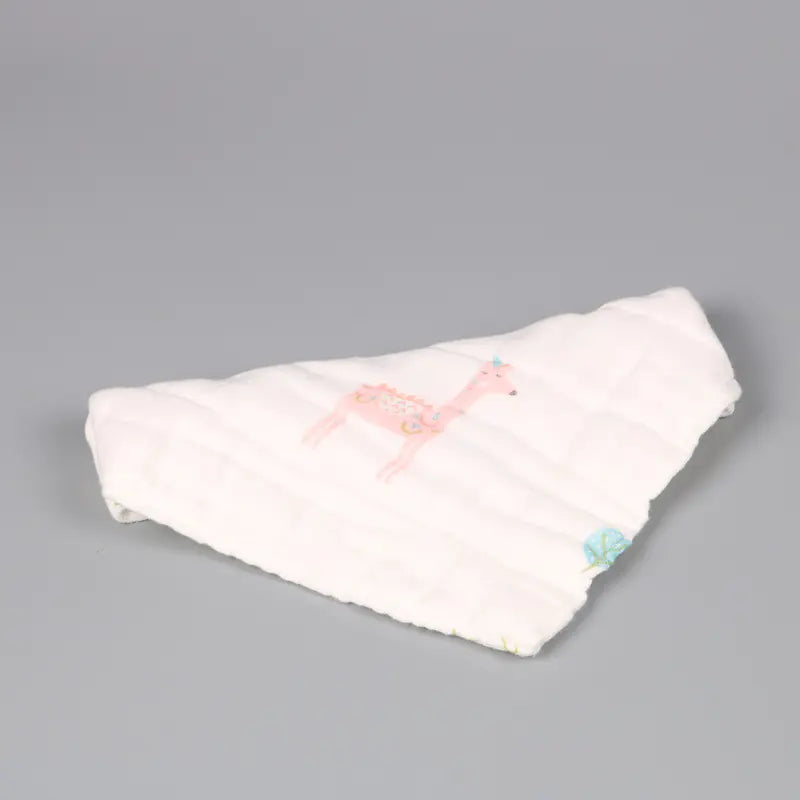 Cotton Triangle Scarf Gauze Towel for Newborns