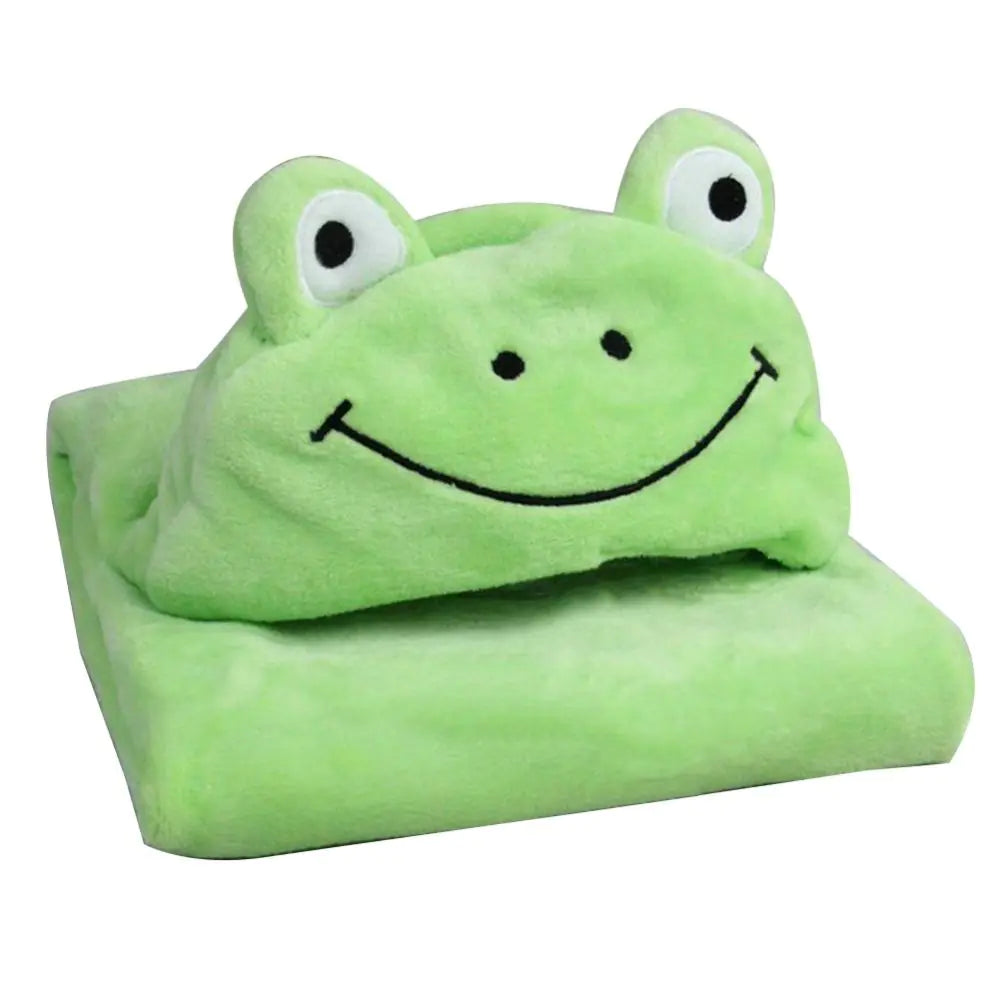 Fluffy Hooded Bath Towels for Children