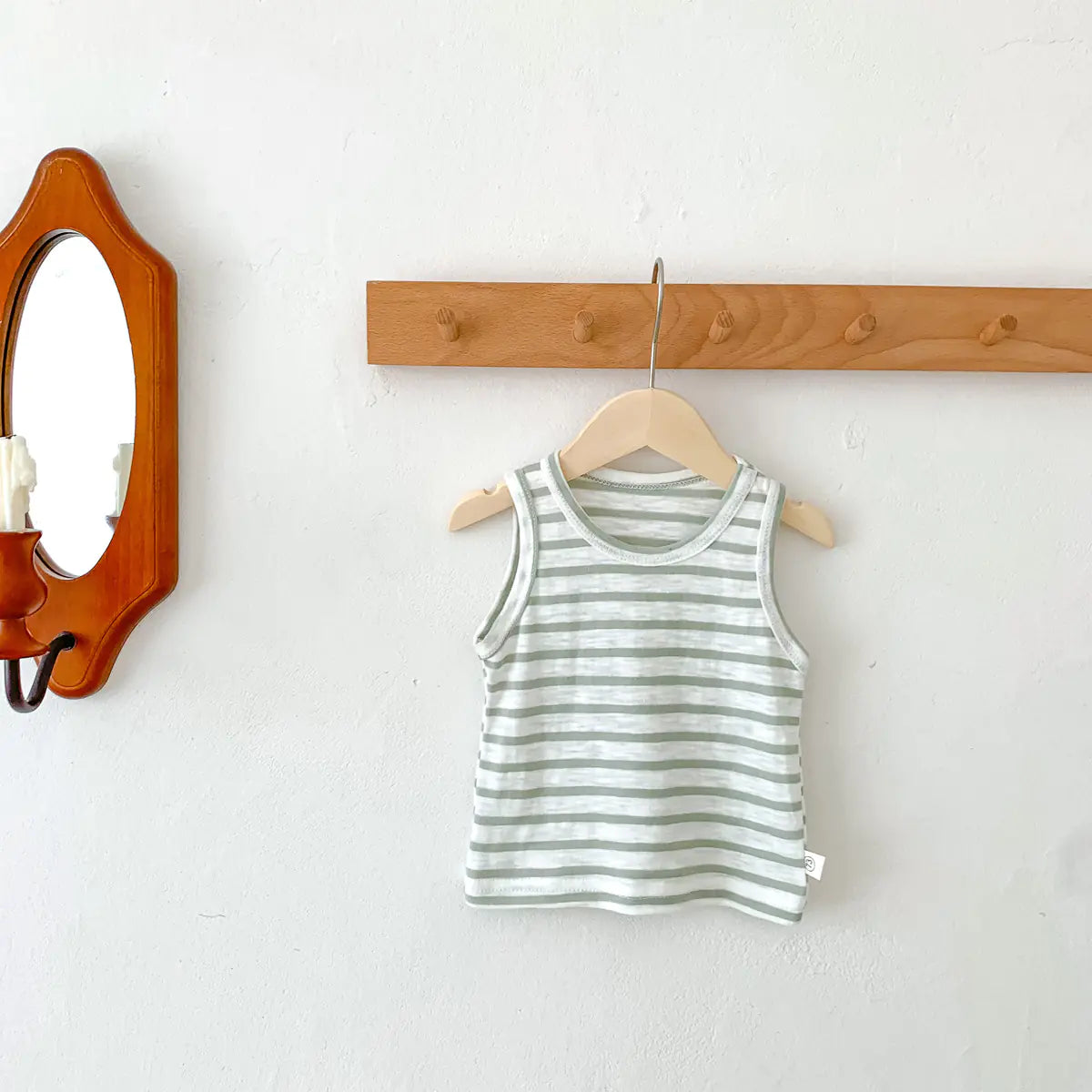 Baby Stripes Sleeveless Vests for Toddlers and Infants