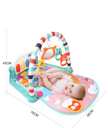 Baby Fitness Frame with Music Pedal Piano Toy