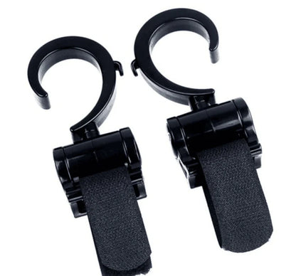 Stroller Hooks for Baby Carriage (Large Hook Set)