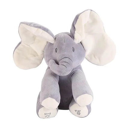 Electric Elephant Plush Toy – Interactive Hide and Seek