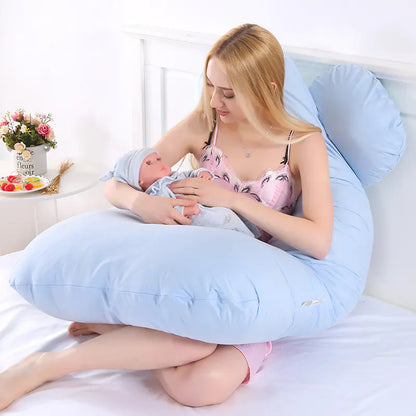 Multi-Function Nursing Pillow for Baby Feeding and Support