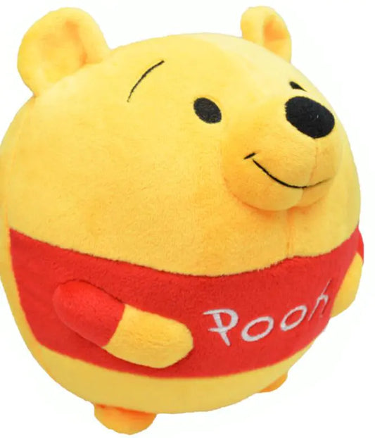 Plush Cartoon Ball with Rattle